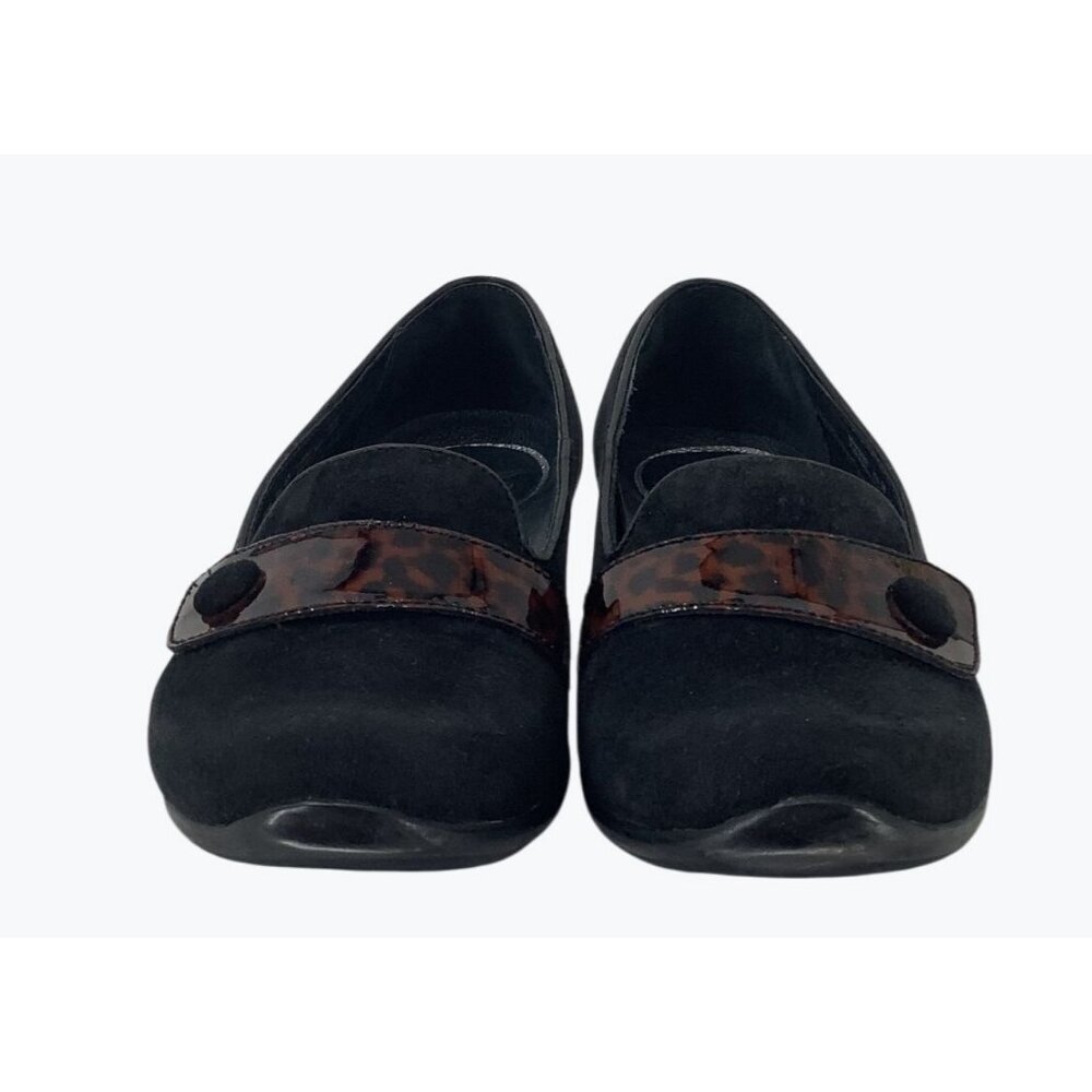Dansko Olena Womens Black Suede Loafers With Strap Size EU 38/US 8 - Picture 2 of 8